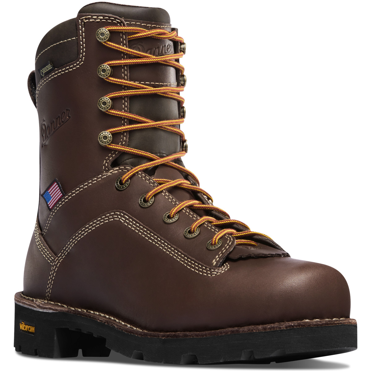 Botas De Trabajo Danner Hombre Mexico - Quarry USA Marrom Oscuro - CWHVP8260